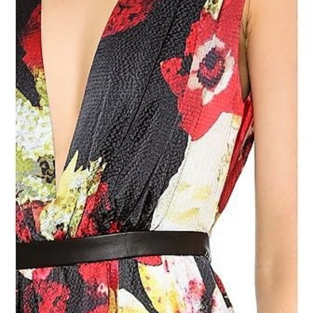 ISO Alice & Olivia Triss Blossom Montage Dress - Picture 7 of 8